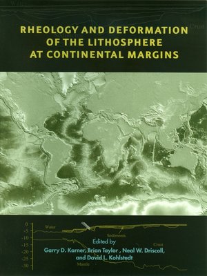 cover image of Rheology and Deformation of the Lithosphere at Continental Margins